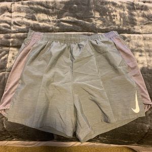 Medium Grey Nike Running Shorts